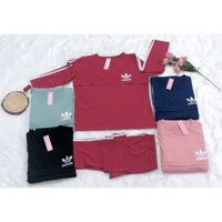 Đồ bộ sau sinh hình và chữ Adidas cực xinh cho mẹ bầu (tay dài và quần dài) có ảnh thật