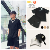 Đô bộ, set đồ nam, chất liệu cotton TZY, form áo quần dày dặn, mũ B, GU