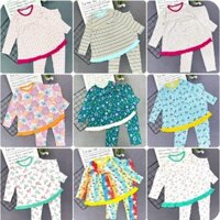 ĐỒ BỘ TAY DÀI BÉ GÁI SIZE ĐẠI ĐẾN 40kg- VẢI XUẤT ĐẸP