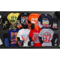 Đồ Bộ tay dài quần dài H&M raplan xuất