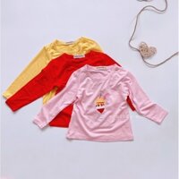 Đồ bộ tay dài quần dài thun lạnh màu sắc dễ thương cho bé trai bé gái