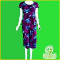 Đồ bộ thời trang trung niên - áo cổ tròn duyên dáng- thời trang nữ