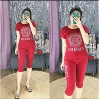 Đồ Bộ Thun Cotton Nữ Cực Xinh ảnh thật