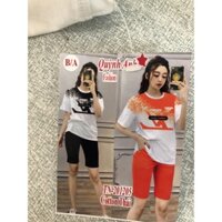 ĐỒ BỘ THUN COTTON THÁI - QUẦN LỬNG