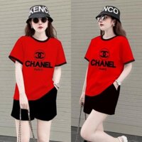 Đồ bộ thun nữ, Đồ bộ nữ đi chơi mùa hè quần short ngắn tay bigsize chất mát, Set đồ nữ thời trang COBI