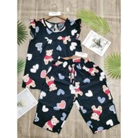 đồ bộ tole-lanh lửng