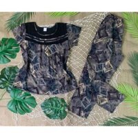 Đồ bộ tole nhung