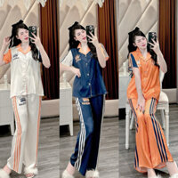 Đồ bộ xước tay ngắn quần dài ADIDAS VƯƠNG MIỆN 3 MÀU