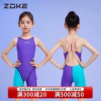 đồ bơi bé gái 7 tuổi Áo tắm trẻ em Zhouke dành cho bé gái và bé trai đào tạo chuyên nghiệp đua xe 2024 cuộc thi một mảnh khô nhanh mới váy bơi trẻ em áo bơi trẻ em dài tay