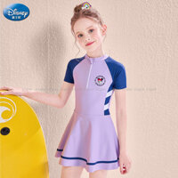 [Đồ bơi bé gái] Hàng có sẵn Đồ bơi trẻ em Váy công chúa một mảnh Disney phong cách mới Bộ đồ bơi chống nắng thoáng khí dễ thương