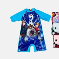 Đồ bơi bé gái PN Kids cao cấp - Bộ body bơi đùi nhiều hình đáng yêu cho bé gái 1 tuổi đến 8 tuổi