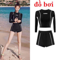 đồ bơi bikini dài tay đi biển quảng châu , đồ bơi kín đáo