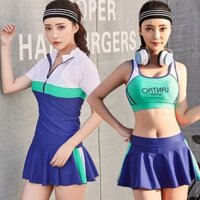Đồ bơi dạng váy phong cách thể thao