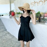 Đồ bơi một mảnh cho phụ nữ, che bụng, giảm cân, phong cách bảo thủ, phong cách Hàn Quốc, đồ bơi hai mảnh suối nước nóng, quần boyshort, đồ bơi phong cách cổ tích sexy