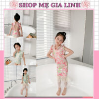 Đồ bơi nàng tiên cá cho bé gái 2023 hottrend-hàng cao cấp chính hãng 2 mảnh đuôi cá