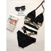 ĐỒ BƠI NỮ Bikini 2 mảnh moschino mới nhất