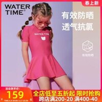 đồ bơi trẻ em 2 mảnh Đồ bơi trẻ em WaterTime phong cách mới thời trang bé gái dễ thương chống nắng đồ bơi một mảnh bé gái cỡ vừa đến lớn áo bơi giữ nhiệt trẻ em dồ bơi trẻ em