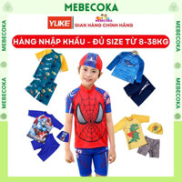 Đồ bơi trẻ em ,bộ đồ bơi áo + quần lửng họa tiết siêu anh hùng loại CAO CẤP chất LYCRA Hàn cho bé trai