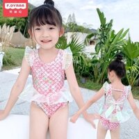 [Đồ bơi trẻ em] Hàng có sẵn Đồ bơi trẻ em bé gái Thời trang Đồ bơi nàng tiên cá cho bé gái 2 tuổi 3 tuổi Phong cách mới Đồ bơi một mảnh cho trẻ sơ sinh