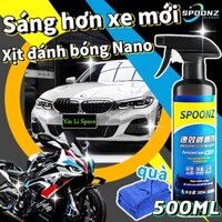 ✨Độ bóng cấp độ đầu tiên✨sáp đánh bóng ô tô nano phủ bóng xe máy nano đánh bóng xe máy - Chất lượng nhập khẩu cho khăn