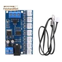 Đo cảm biến nhiệt độ 7 kênh RS485 MODBUS RTU Đầu ghi không giấy PLC NT18B07