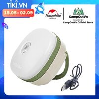 Đồ cắm trại đèn led Naturehike campoutvn du lịch dã ngoại NH16D300-C móc treo 3 chế độ sáng có đèn cảnh báo với hút nam châm A024 - Xanh Lá
