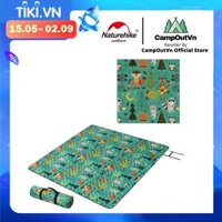 Đồ cắm trại thảm trải Naturehike campoutvn du lịch dã ngoại NH19C024-Z xếp gấp gọn chống nước dễ vệ sinh A126 - Camp Party