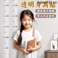 Đo Chiều Cao Dán Tường Trong Suốt Chiều Cao Miếng Dán Có Thể Tháo Rời Không Làm Tổn Thương Tường Trẻ Em Đo Chiều Cao Tiện Dụng Cụ Đo Chiều Cao Chính Xác Thước