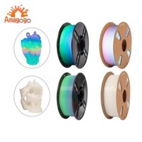 Độ chính xác dây tóc máy in Pla 3D + / - Phụ kiện 0,02mm Nhiều màu 3D