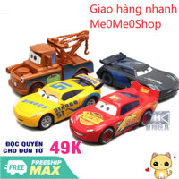 Đồ chơi 4 ô tô sắt McQueen Macqueen cho bé từ 2 tuổi , đồ chơi an toàn cho bé.