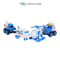 Đồ chơi 4 xe chuyên dụng lắp ghép VBC-R589-19D