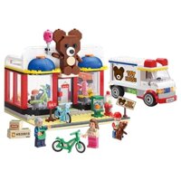 Đồ Chơi ️Lắp Ráp Cho Bé - Bộ Lego Xếp Hình Cửa Hàng Đồ chơi Oxford HS33915 Gồm 554 Chi Tiết Cho Bé 8 Tuổi, Nhựa ABS