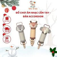 Đồ Chơi Âm Nhạc Cầm Tay, Đàn Accordion Woa Toys Hình Động Vật Đáng Yêu Phát Nhạc Cho Bé