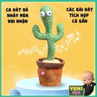 Đồ Chơi Âm Nhạc Cho Bé - Cây xương rồng nhảy múa, nhại tiếng vui nhộn - Đồ chơi trẻ em YUMI TOY