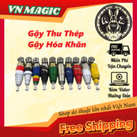 Đồ Chơi Ảo Thuật Gậy Thu Thép, Gậy Thành Khăn Thép Dễ Sử Dụng Có Video Hướng Dẫn Tiếng Việt