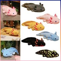 Đồ chơi Axolotl dài 17,72 ", Đồ chơi sang trọng, Trang trí nội thất, Búp bê nhồi bông Axolotl mềm cho