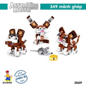 Đồ chơi bậc thầy lắp ghép Ausini 25627 (349 mảnh ghép)