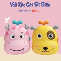 Đồ chơi bãi biển vali xúc cát đi biển dành cho các bé nhiều chi tiết, vali kéo du lịch cho bé - DNHTOYS
