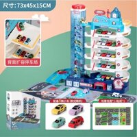Đồ chơi bãi đậu xe ô tô Gara nâng xe 5 tầng thông minh CITY Parking LOT 3302 quà tặng cho bé trai SẴN HCM