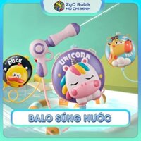 Đồ Chơi Balo Súng Nước Cho Bé Đi Biển, Vui Chơi Hồ Bơi Hình Con Vật Ngộ Nghĩnh - Zyo Rubik Hồ Chí Minh