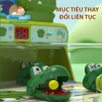 Đồ chơi bắn bi cá sấu, đồ chơi pinball bắn cá sấu, đồ chơi bắn bi tính điểm