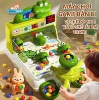 Đồ chơi bắn bi cá sấu, đồ chơi pinball bắn cá sấu, đồ chơi bắn bi tính điểm