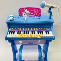 Đồ chơi Bàn đánh đàn ORGAN / PIANO cho bé có micro và ghế ngồi P63 QUÀ TẶNG ĐỒ CHƠI CHO BÉ GÁI VÀ TRAI (Có sẵn)