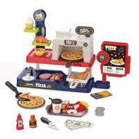 Đồ Chơi Bán Hàng Quầy Bánh Pizza, Sushi, Fast Food Nhiều Chi Tiết Dễ Thương Nhập Vai Cho Bé