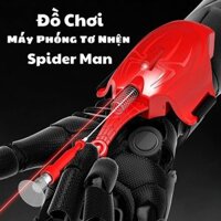 Đồ Chơi Bắn Tơ Nhện Spider Man Có Thể Phóng Xa Tới 3m - Đồ Chơi Người Nhện Tự Động Thu Dây Tặng Kèm Găng Tay Người Nhện