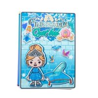 Đồ chơi bằng giấy ngôi nhà búp bê của toca boca đồ chơi bé gái h23