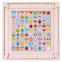 Đồ chơi bảng gỗ Pikachu - đồ chơi gỗ Pikachu tìm cặp giống nhau rèn luyện tư duy cho bé phát triển
