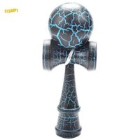 Đồ chơi bằng gỗ Thể thao ngoài trời Kendama Đồ chơi Bóng trẻ em và người lớn Bóng ngoài trời Thể thao Crack Gỗ sồi Thiết kế đầy màu sắc Đen và Xanh