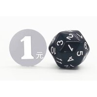 Đồ chơi bảng xúc xắc nhiều mặt, phụ kiện trò chơi COC RPG DnD, xúc xắc nhiều màu sắc, xúc xắc số 30 mặt