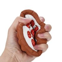 Đồ chơi bánh kem dâu đàn hồi thú vị shop squishy